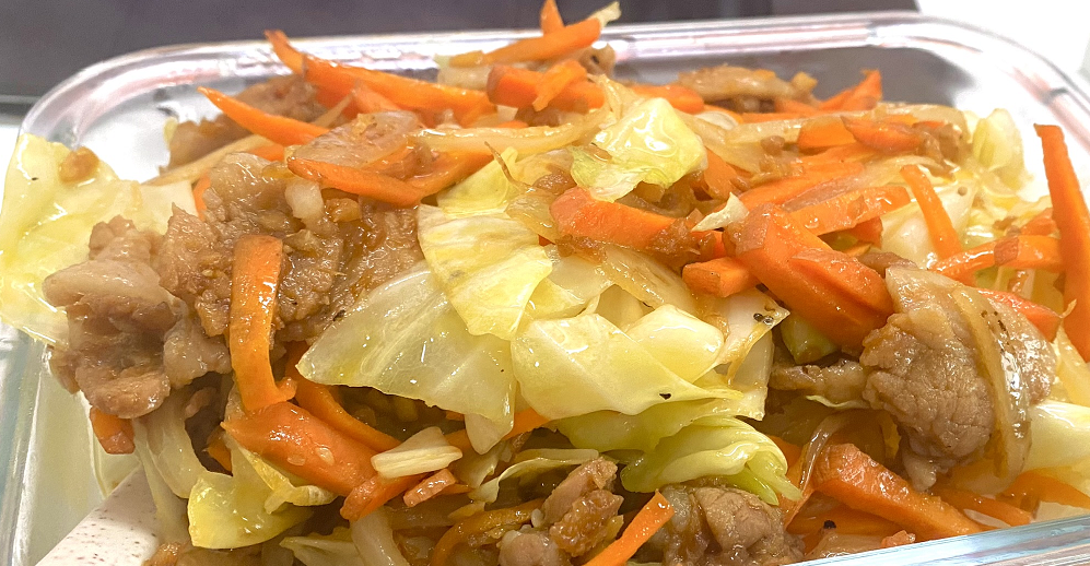 姜烧猪肉成品展示